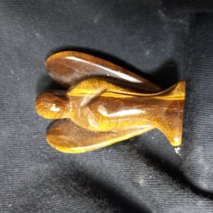TIGEREYE GEMSTONE HEALING STONE.  gemstone angel